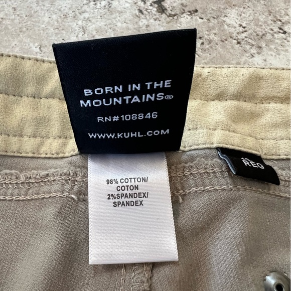 Kühl Women's LYDIA Straight Leg Corduroy Pants in Beige/Tan, 12R - Picture 9 of 11